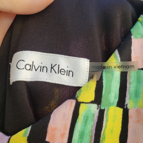 Calvin Klein size 4 dress with belt SHIPS SAME DAY - Picture 6 of 9
